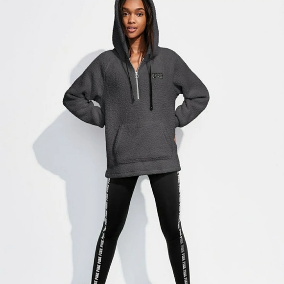 💢SOLD💢Pink victoria's secret Sherpa Sweater - Picture 3 of 3